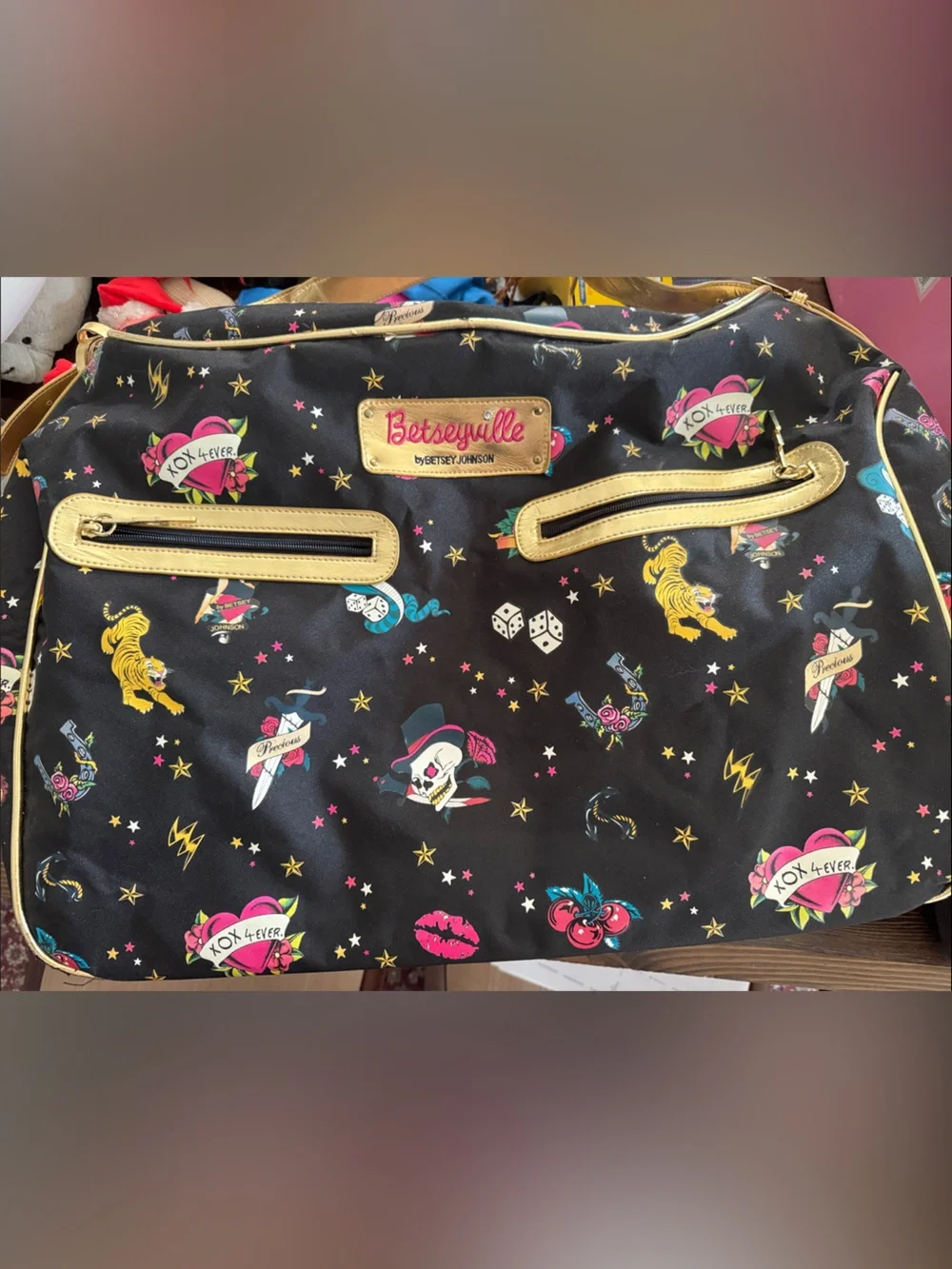 Betsy Johnson Large Travel Bag